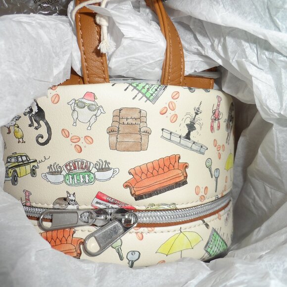 Loungefly Friends How You Doin' Mini Backpack-New in Package-- - Picture 4 of 6